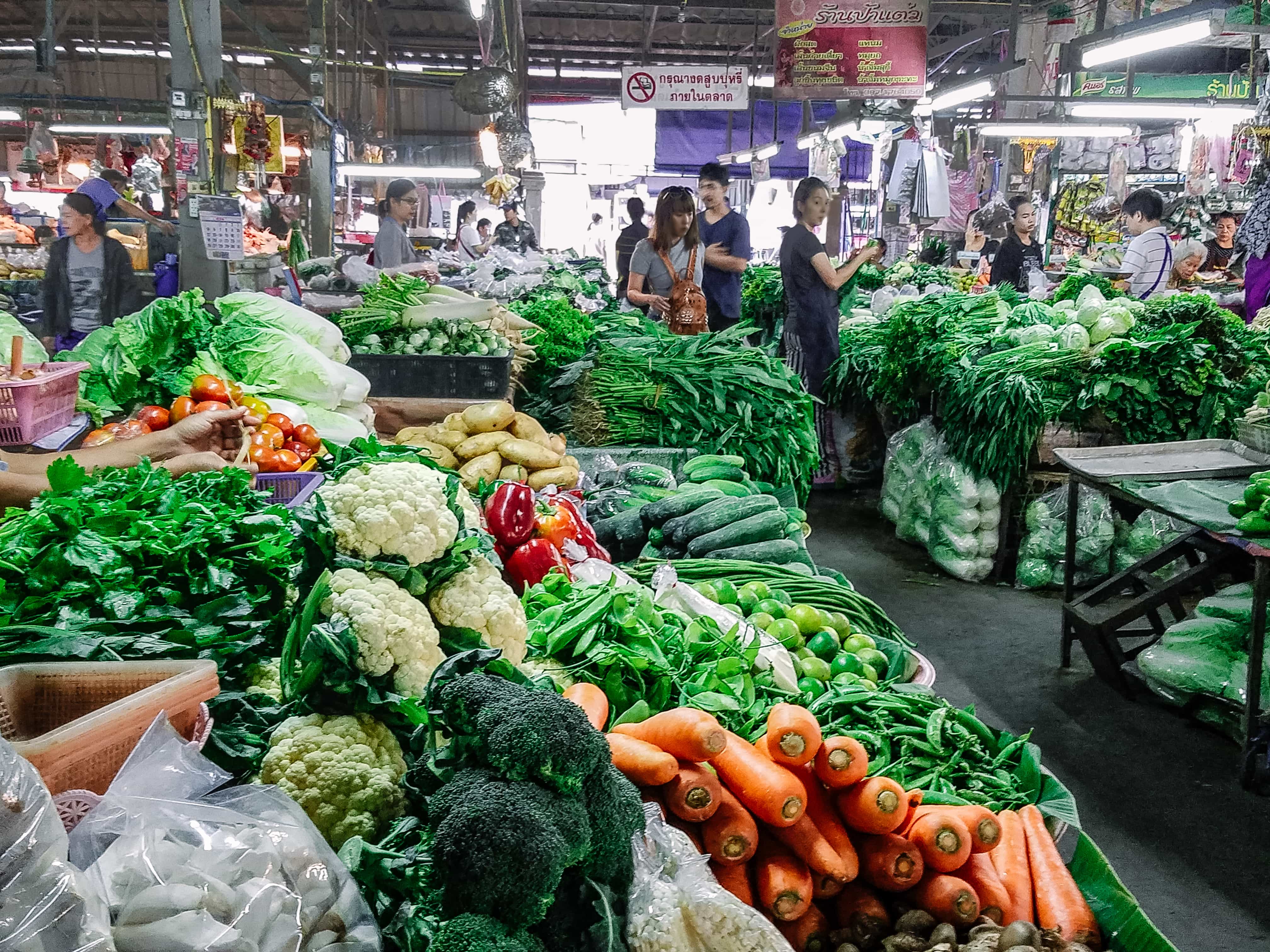 Produce Market in Thailand