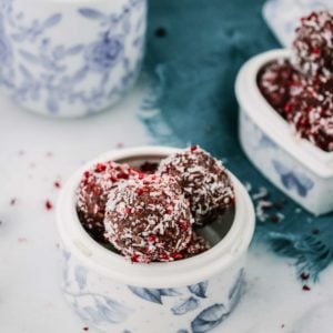 Coconut Cacao Date Balls