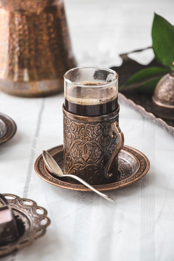 Turkish Coffee in a cup