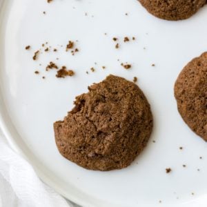 Double Chocolate Cardamom Cookies with Cassava Flour
