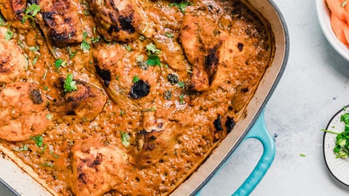 Baked Tandoori Chicken Curry
