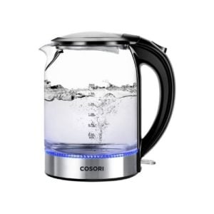 Electric Kettle with boiling water.