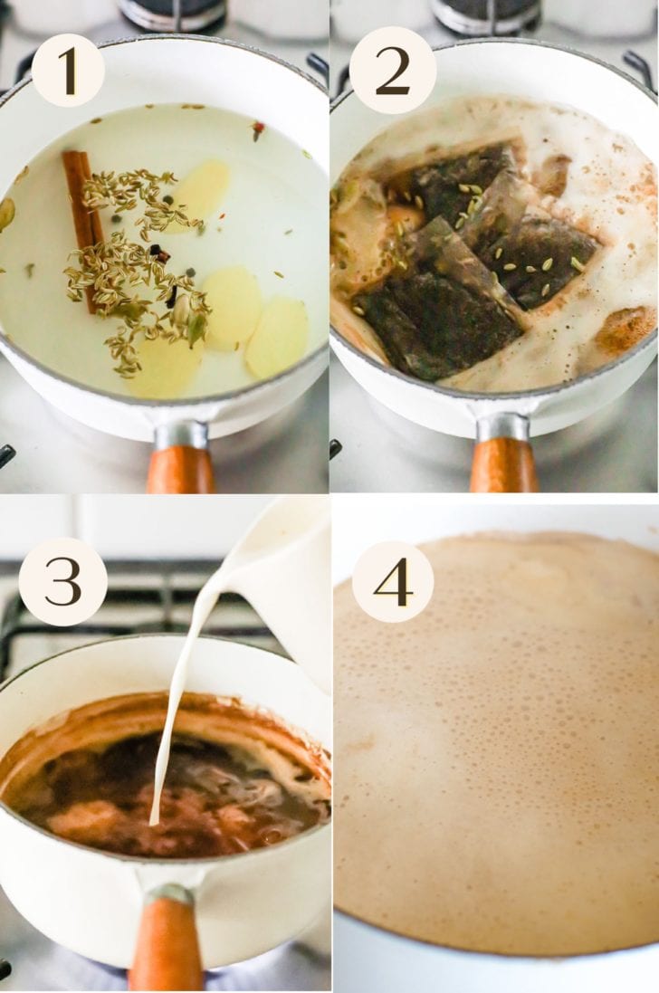 How to make masala chai step by step