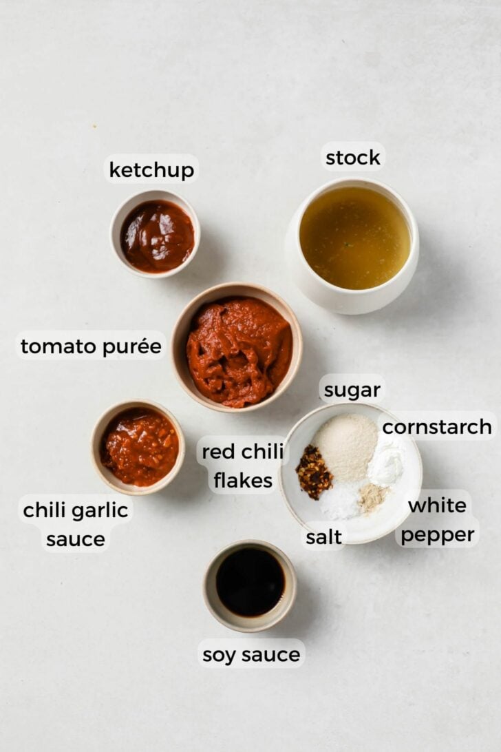 Chicken Manchurian Sauce Ingredients