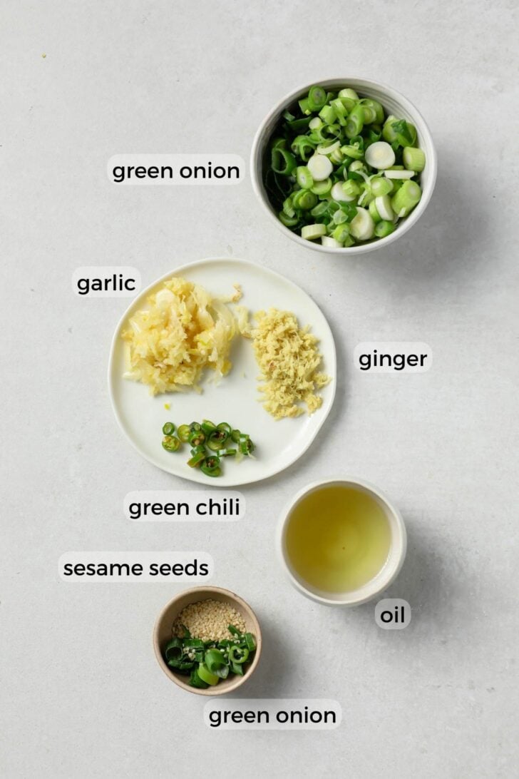 Chicken Manchurian Stir-Fry Ingredients